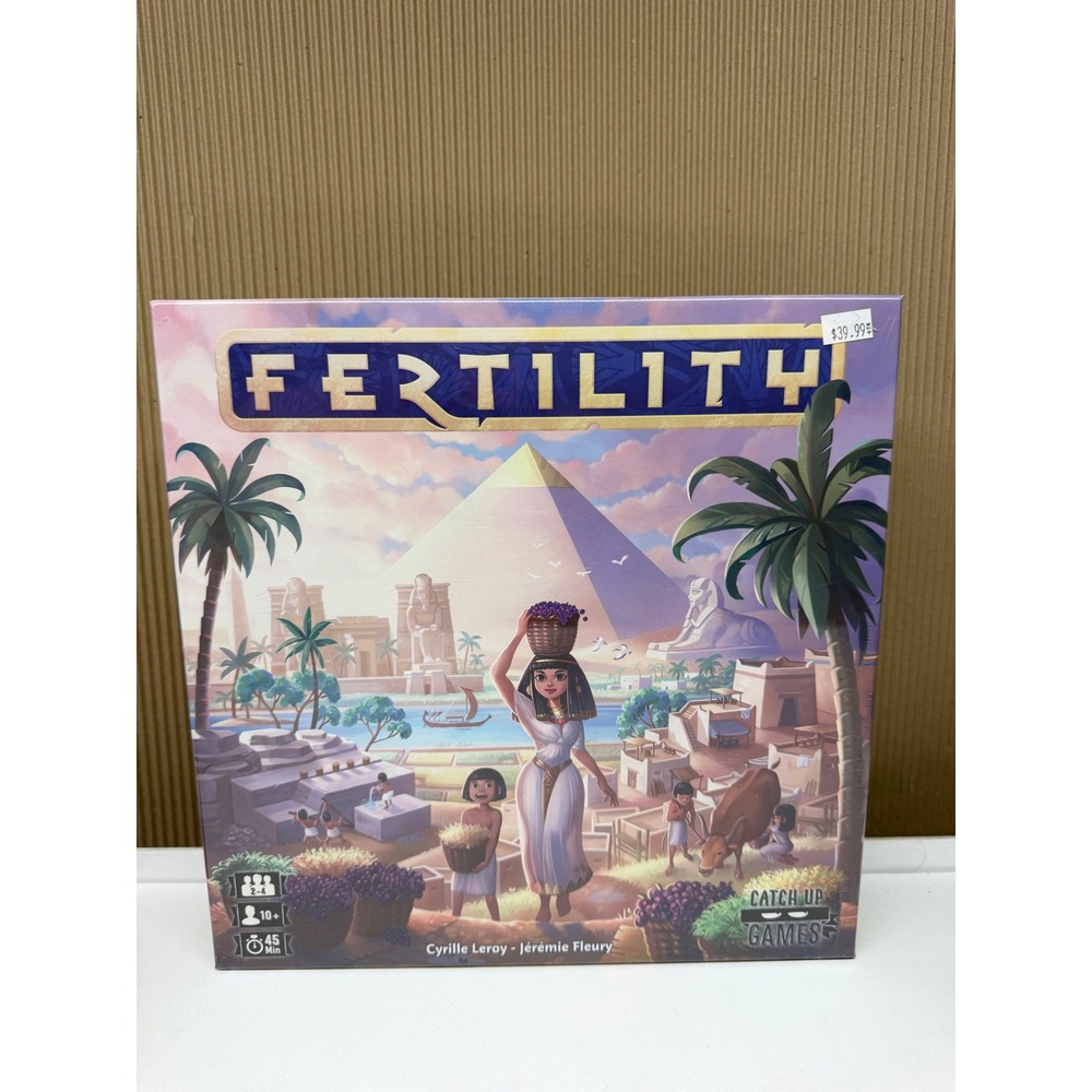 Fertility Board Game Catch Up Games Ancient Egypt Strategy Tile Placement New